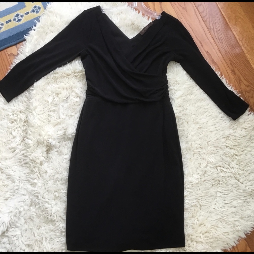 ~THE LIMITED BLACK 3/4 SLEEVE DRESS~